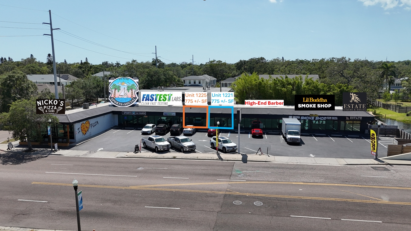 1201-1239 S 4th St, Saint Petersburg, FL à louer Photo de l’immeuble– Image 1 sur 13