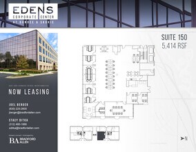 630-650 Dundee Rd, Northbrook, IL à louer Plan d’étage– Image 1 sur 1
