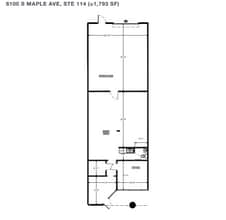 6105 S Ash Ave, Tempe, AZ à louer Plan d’étage– Image 1 sur 1