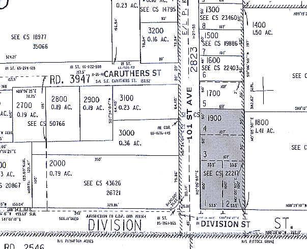 2442 SE 101st Ave, Portland, OR à louer - Plan cadastral – Image 3 sur 9