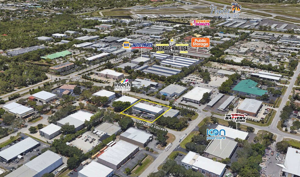 4392 Corporate Sq, Naples, FL à vendre - Aérien – Image 2 sur 10