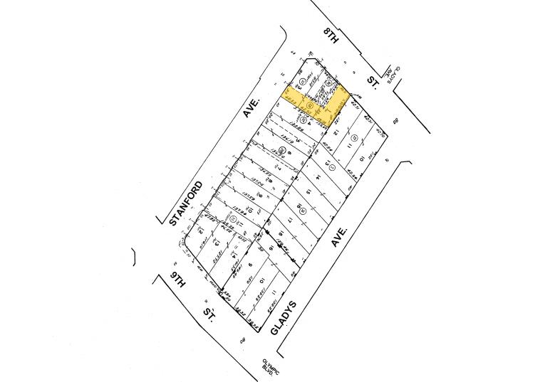 816 Stanford Ave, Los Angeles, CA à louer - Plan cadastral – Image 2 sur 16