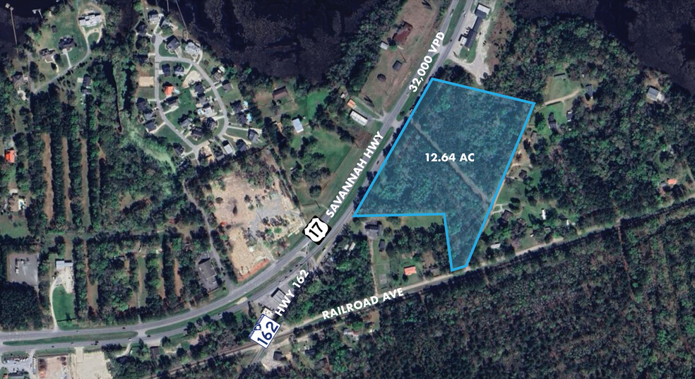 0 Savannah Hwy, Adams Run, SC à vendre - Aérien – Image 1 sur 7