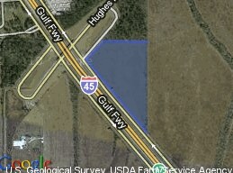Plus de détails pour I45 At Hughes Rd, Dickinson, TX - Terrain à vendre