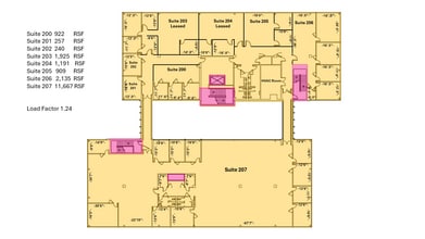 4406 W Linebaugh Ave, Tampa, FL à louer Plan d’étage– Image 2 sur 2