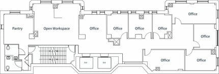 1432 K St NW, Washington, DC à louer Plan d’étage– Image 1 sur 1