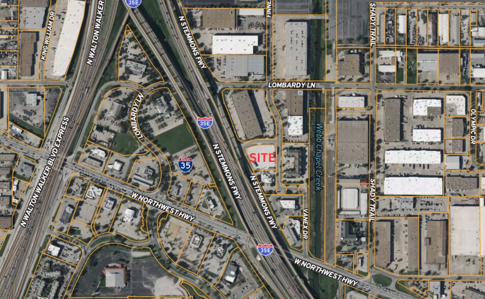 10341 N Stemmons Freeway, Dallas, TX à vendre - Aérien – Image 2 sur 3