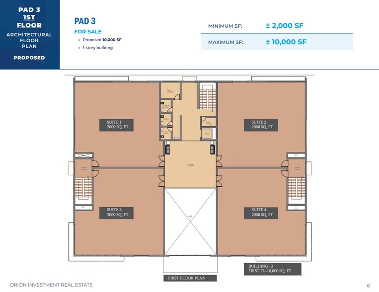 15256 E Melrose St, Gilbert, AZ à vendre - Plan d’étage – Image 1 sur 2