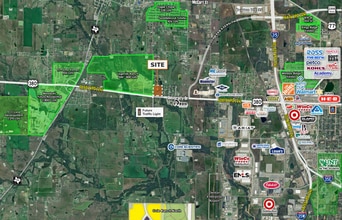 NEC Thomas J Egan Rd & US 380, Denton, TX - VUE AÉRIENNE  vue de carte