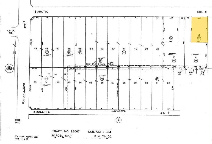 13138 Arctic Cir, Santa Fe Springs, CA à louer - Plan cadastral – Image 2 sur 4