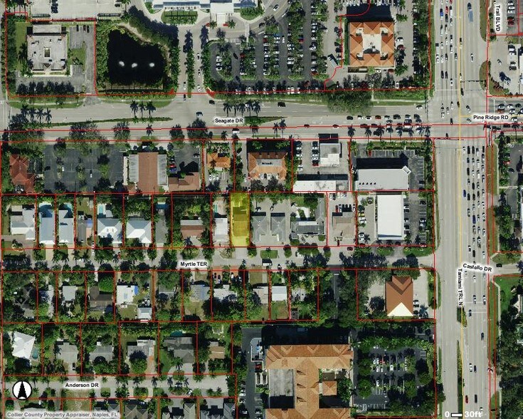 803 Myrtle Ter, Naples, FL à vendre - Aérien – Image 2 sur 8