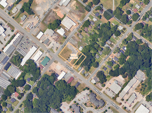 West Main Street & Lancaster Avenue, Rock Hill, SC - Vue aérienne  vue de carte - Image1