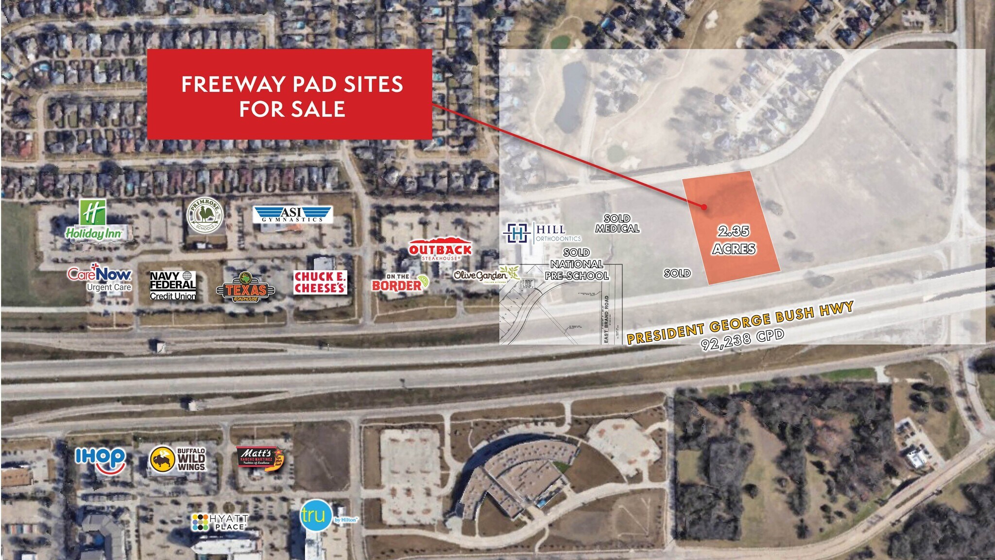 4780 President George Bush hwy, Garland, TX à vendre Photo principale– Image 1 sur 5
