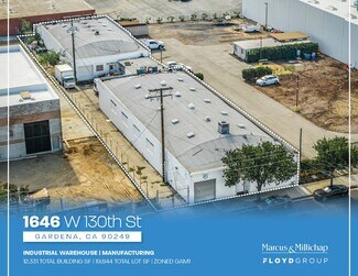 Plus de détails pour 1646 W 130th St, Gardena, CA - Industriel/Logistique à vendre