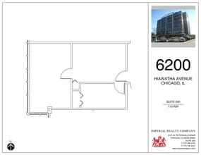 6200 N Hiawatha Ave, Chicago, IL à louer Plan de site– Image 1 sur 4