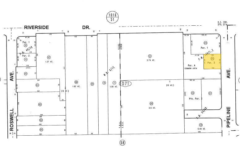 4091 Riverside, Chino, CA à louer - Plan cadastral – Image 2 sur 7
