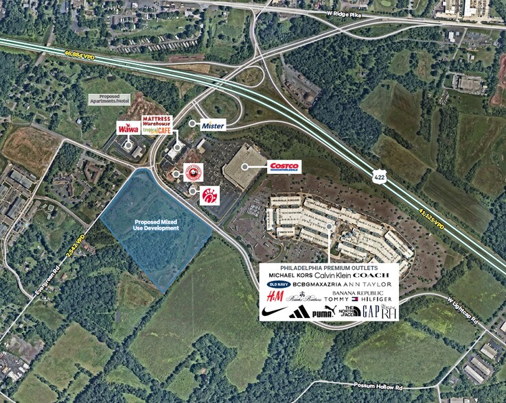 Route 422 & Evergreen Rd, Limerick, PA à louer - Photo de l’immeuble – Image 1 sur 3