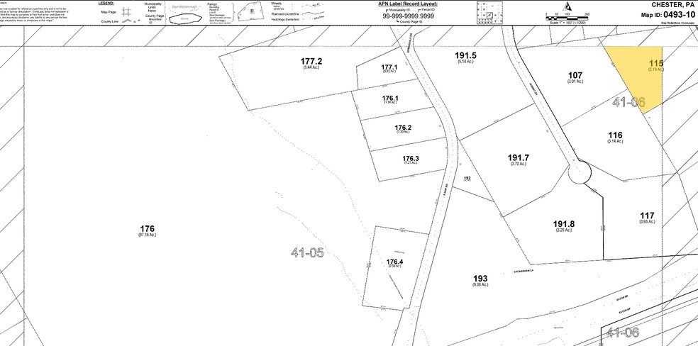 750 Springdale Dr, Exton, PA à vendre - Plan cadastral – Image 3 sur 3