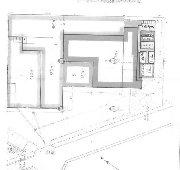 Local d’activités dans SAINT-OUEN-L'AUMONE à louer - Plan d’étage – Image 3 sur 3