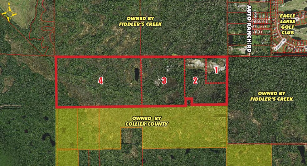 1607 Auto Ranch Rd, Naples, FL à vendre - Aérien – Image 3 sur 5