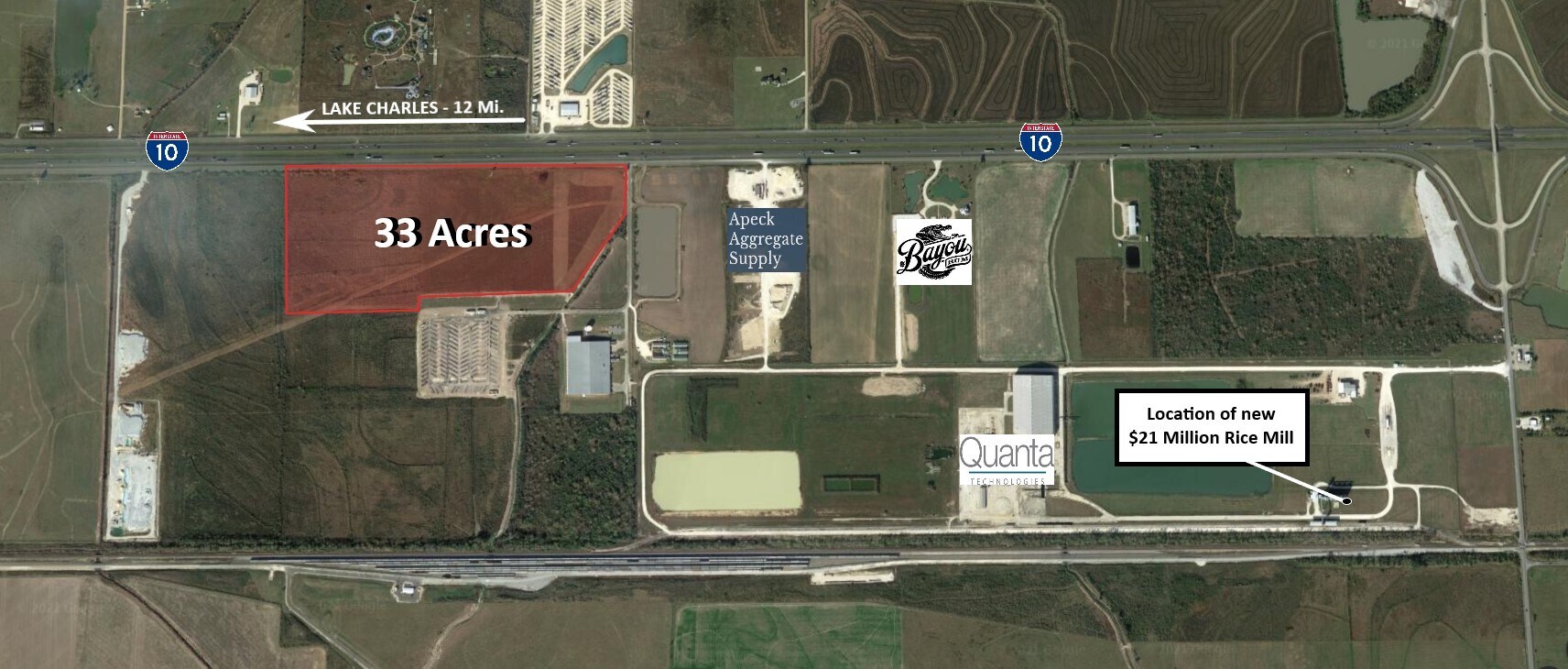 Frontage Rd, Lacassine, LA à vendre Photo principale– Image 1 sur 8