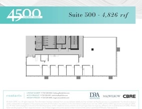 4500 S Cherry Creek Dr, Denver, CO à louer Plan d’étage– Image 1 sur 2