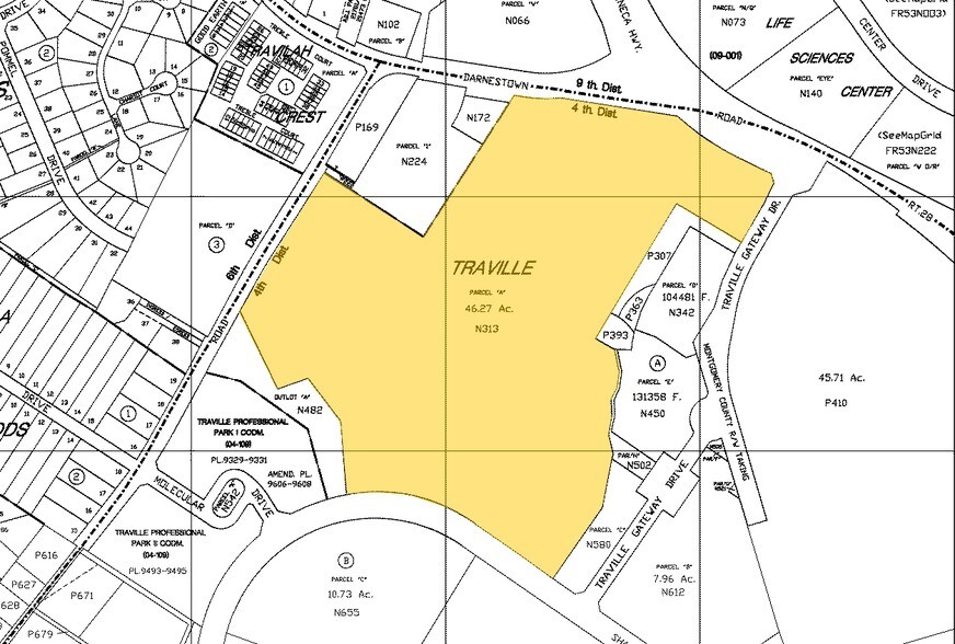14200 Shady Grove Rd, Rockville, MD à louer - Plan cadastral – Image 2 sur 6