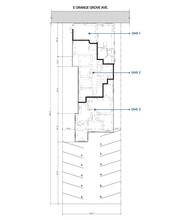 265 E Orange Grove Ave, Burbank, CA à louer Plan de site– Image 1 sur 2