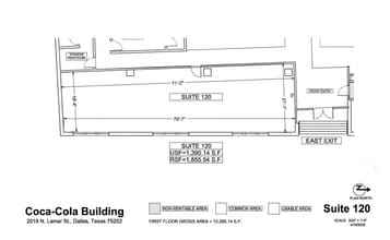 2019 N Lamar St, Dallas, TX à louer Plan d’étage– Image 1 sur 1