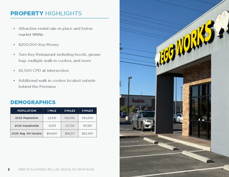 9355 W Flamingo Rd, Las Vegas, NV à louer - Photo de l’immeuble – Image 2 sur 6