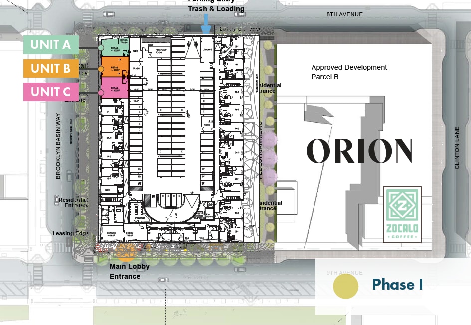 9th Ave, Oakland, CA à louer Plan de site– Image 1 sur 3