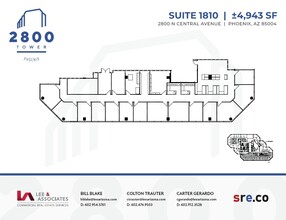 2800 N Central Ave, Phoenix, AZ à louer Plan d’étage– Image 1 sur 1