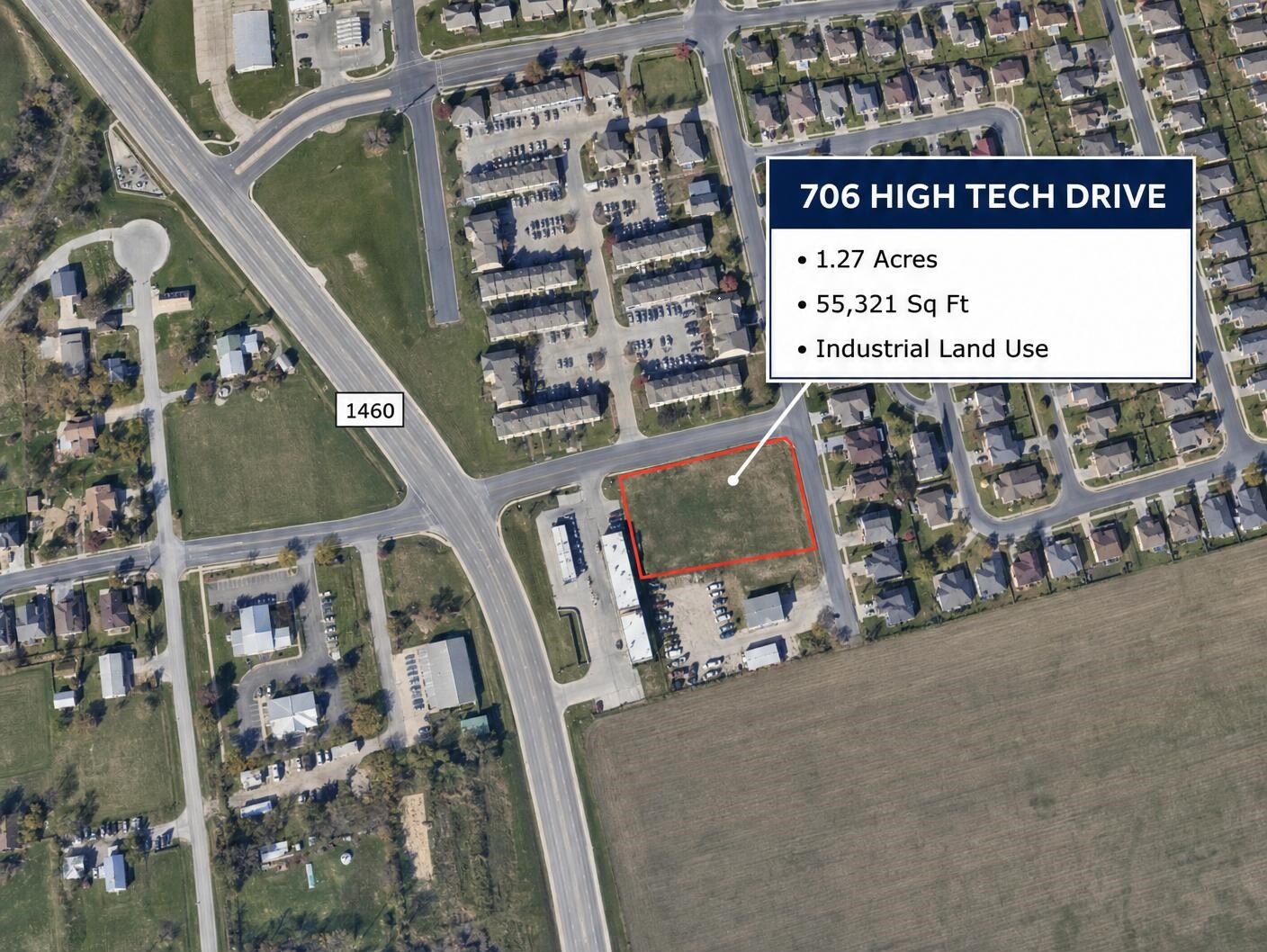 706 High Tech Dr, Georgetown, TX à vendre Aérien– Image 1 sur 10