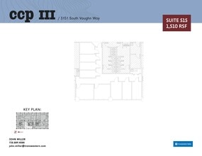 3131 S Vaughn Way, Aurora, CO à louer Plan de site– Image 1 sur 2