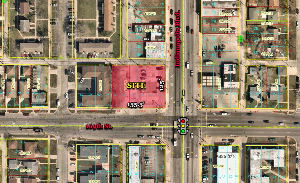 6850 Indianapolis Blvd, Hammond, IN à vendre - Aérien – Image 1 sur 4