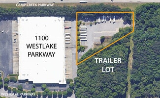 Plus de détails pour Trailer / Storage Lot at 1100 Westlake Parkway, South Fulton, GA - Terrain à louer