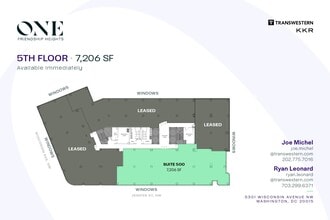 5301 Wisconsin Ave NW, Washington, DC à louer Plan d’étage– Image 1 sur 1