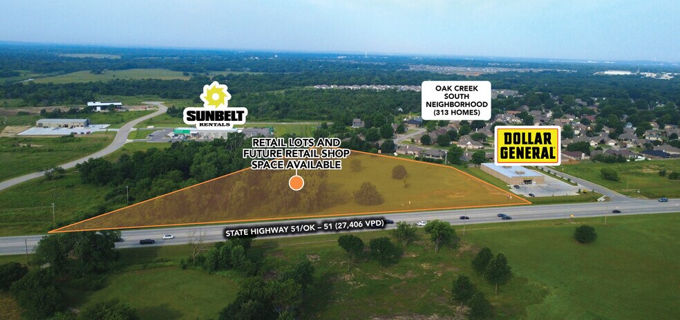 3611 E Nashville St, Broken Arrow, OK à vendre - Aérien – Image 3 sur 5
