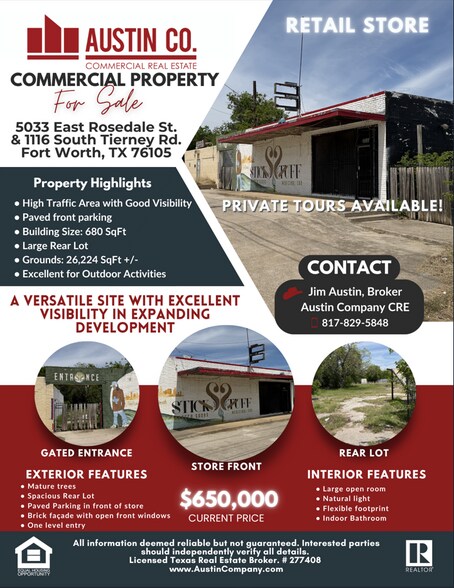 Versatile Retail Opportunity w/ Rear Lot portefeuille de 2 biens à vendre sur LoopNet.fr - Autre – Image 2 sur 4