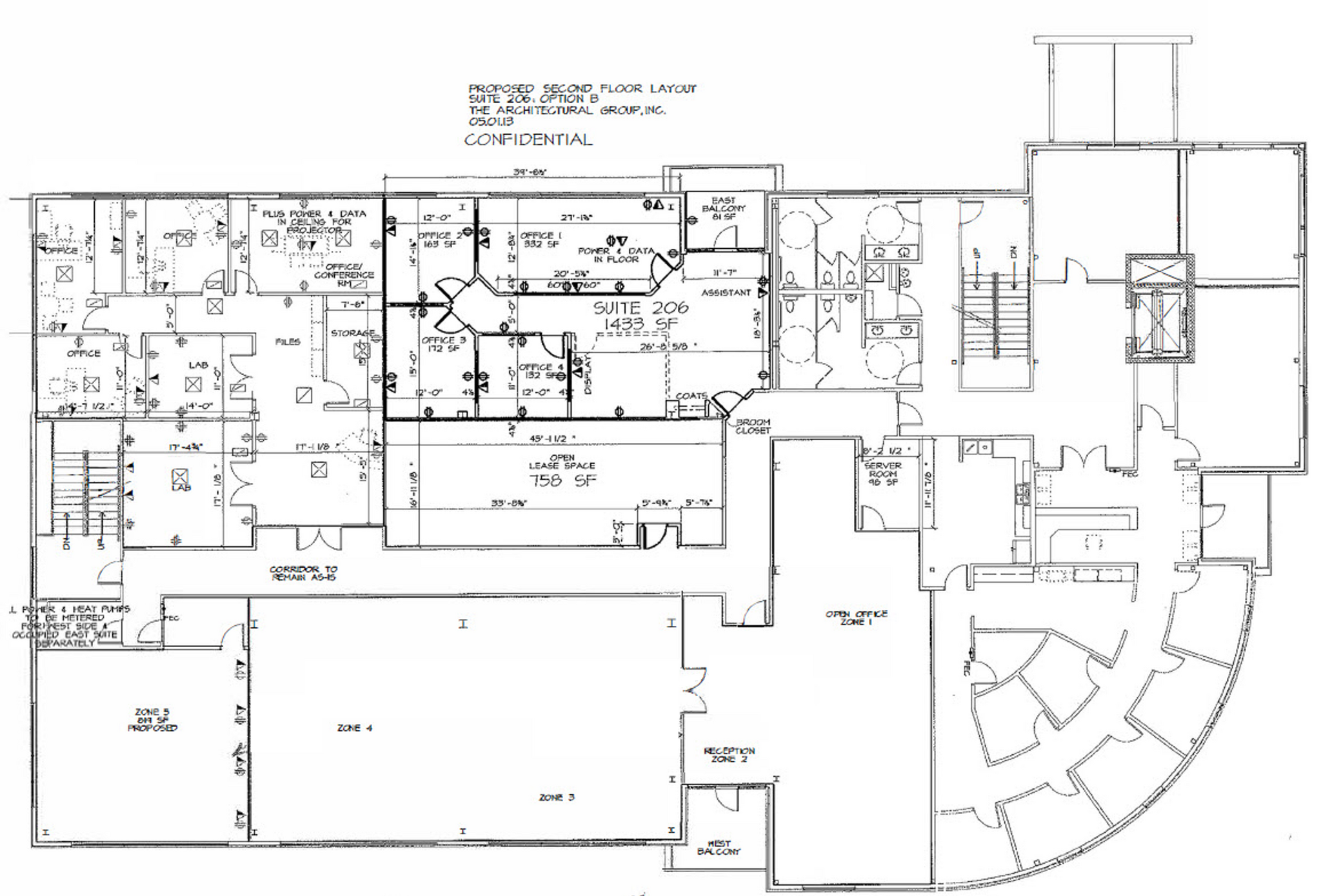 711 E Monument Ave, Dayton, OH à louer Plan d’étage– Image 1 sur 1