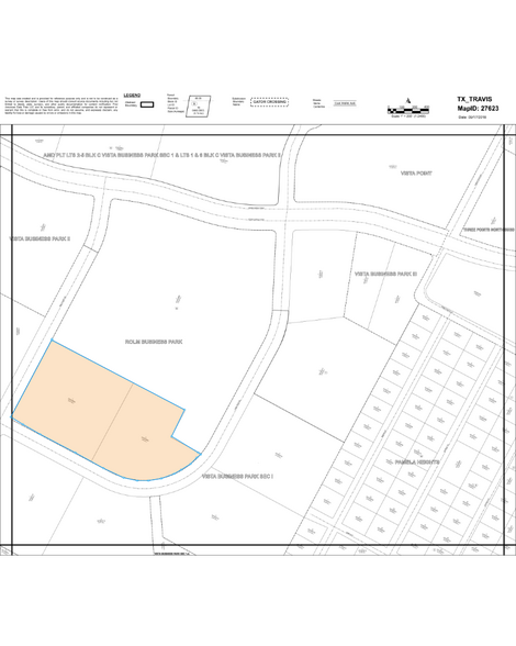 15408 Long Vista Dr, Austin, TX à louer - Plan cadastral – Image 3 sur 7