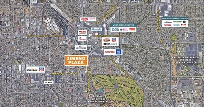 4323-4343 E Anaheim St, Long Beach, CA - Vue aérienne  vue de carte