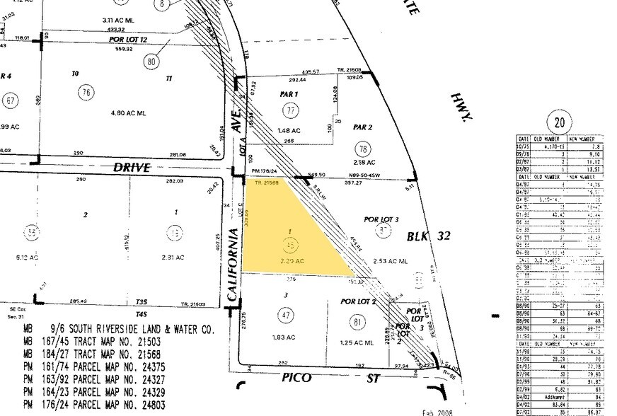 1761 California Ave, Corona, CA à louer - Plan cadastral – Image 3 sur 6