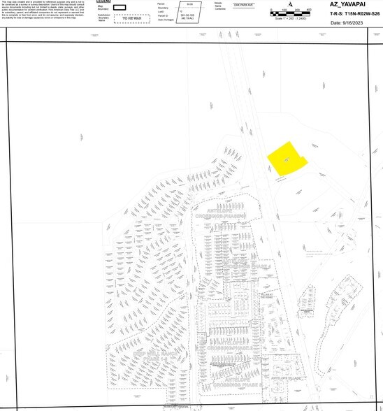 2620 Deep Well Ranch Rd, Prescott, AZ à louer - Plan cadastral – Image 2 sur 2