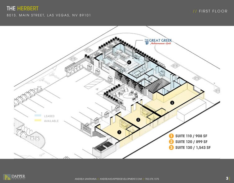 801 S Main St, Las Vegas, NV à louer - Plan d’étage – Image 2 sur 14