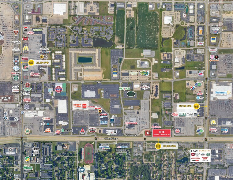 5700 E Division St, Evansville, IN à vendre - Photo de l’immeuble – Image 2 sur 4