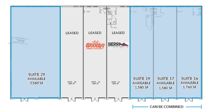 15-29 Tacoma Ave N, Tacoma, WA à louer Plan d’étage– Image 1 sur 1