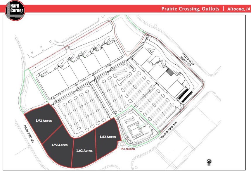 300 Bass Pro Drive Northwest, Altoona, IA à louer - Plan de site – Image 2 sur 3