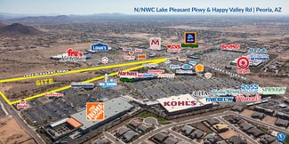 Plus de détails pour N/NWC Lake Pleasant Pkwy & Happy Valley Rd, Peoria, AZ - Local commercial à vendre