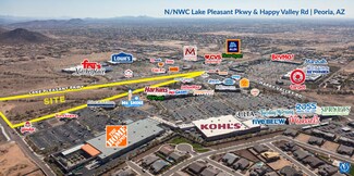 Plus de détails pour N/NWC Lake Pleasant Pkwy & Happy Valley Rd, Peoria, AZ - Local commercial à vendre